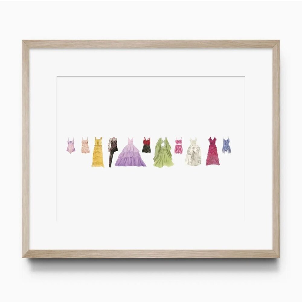 1 LEFT!! TAYLOR SWIFT ERAS TOUR OUTFIT ART PRINT